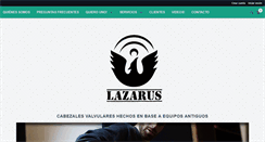 Desktop Screenshot of lazarusaudio.com